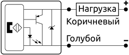 Схема подключения датчика положения BS-2T
